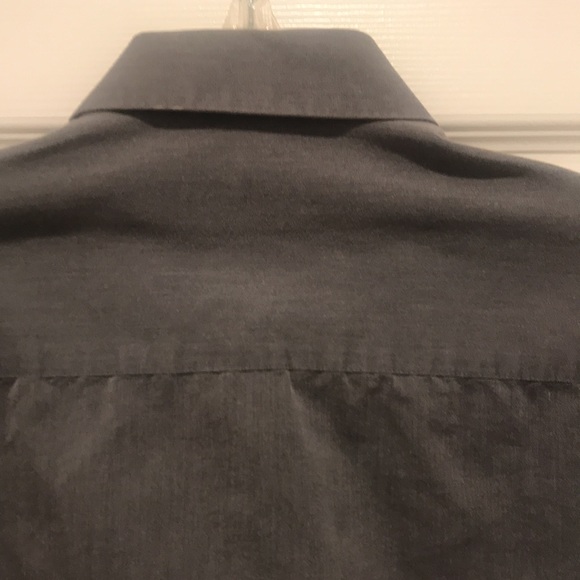 Men’s Slim Fit Stretch Long Sleeve Shirt Bar Sz M 15 34.35 - Picture 6 of 7